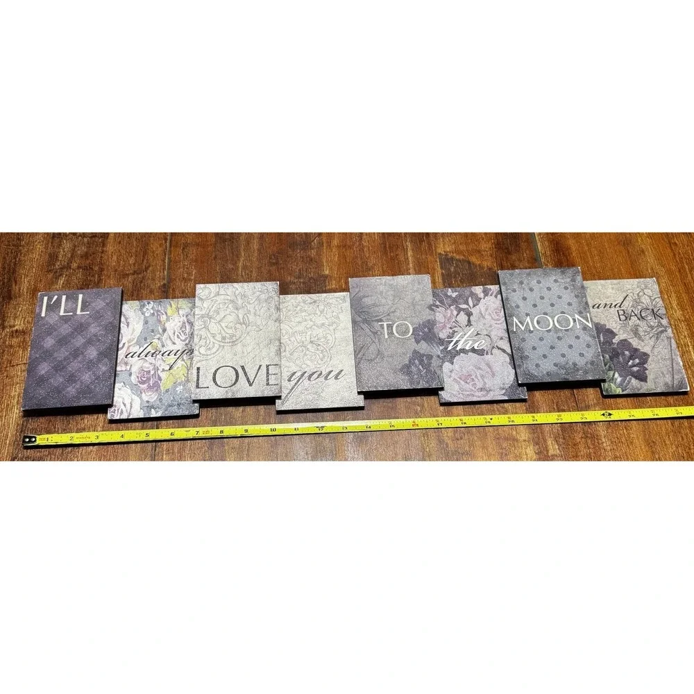 Wall Art Blocks That say 